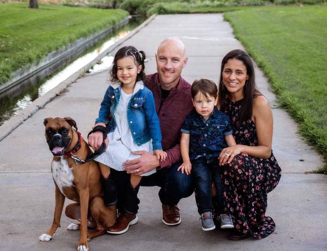Dr. Terrance Wolbaum and family